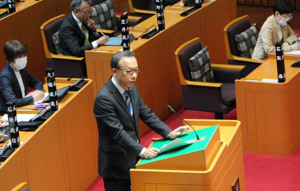 特別支援学校の体育館のエアコン設置計画示される 地域公共交通の整備への支援を求める - 名取泰 公式ホームページ DSC 0115 1_名取やすし