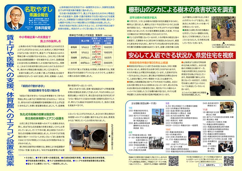 名取泰県議会報告2025年12月